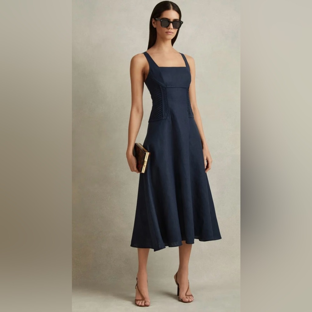 BNWT Reiss Etta Corset Dress